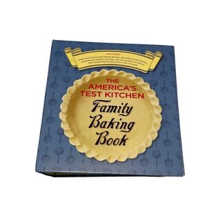 Americas Test Kitchen Family Baking Book Binder 700+ Recipes Step-by-Step Photos